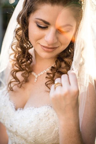 wedding makeup and hair
