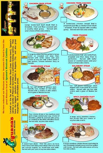 International Menu
