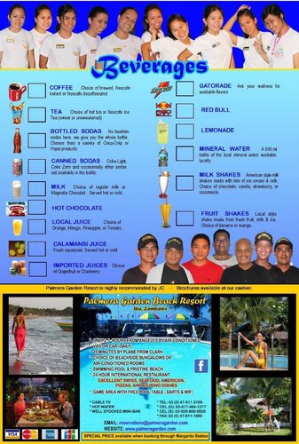 drink menu