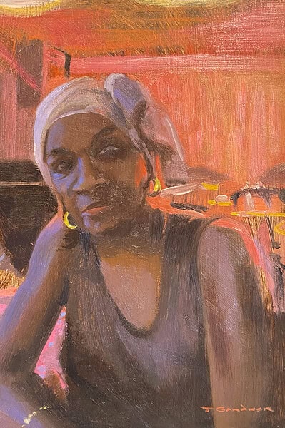 Tom Gardner "Sundae" original 10x8 oil $550.