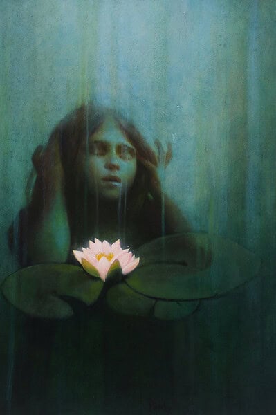 Martin A. Poole "Lily" 24x18 $ Inquire for pricing.