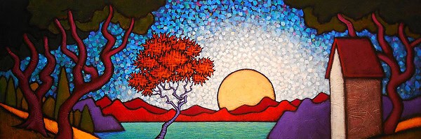 GC Myers "From a Distance" 30x48 acrylic/canvas 🔴SOLD