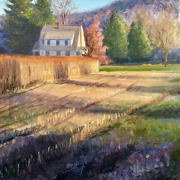 Tom Gardner "Corn Stubble" 20x16 oil $1,400.