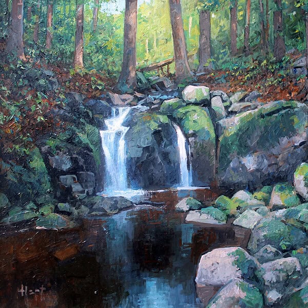 Brian Hart "Union" 12x14 acrylic $1,400.