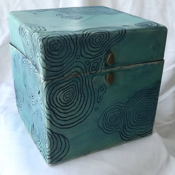"Anemos" ceramic sculpture by Angela Niforatos (inquire for dimensions) $150.