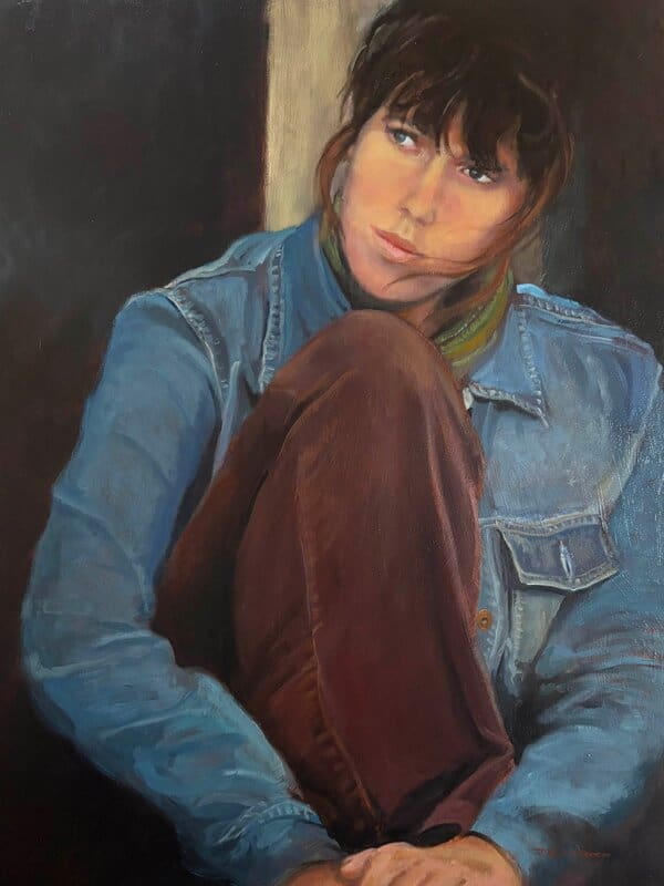 Tom Gardner "Rosella" original 24x18 oil $1,950.