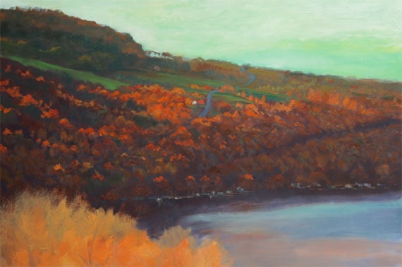 Tom Gardner "Autumn Evening" 24x36 oil $2,600.