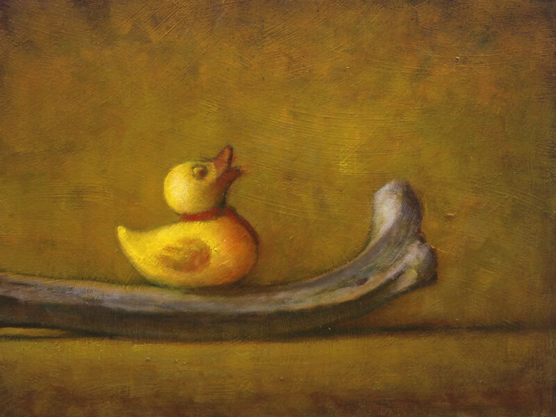 Martin A. Poole "Duck" original 9x12 oil painting $ Inquire for pricing.