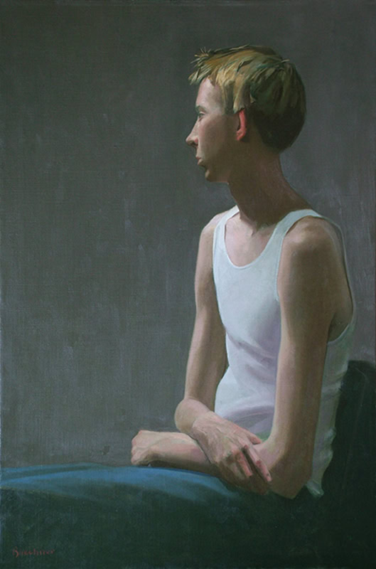 Thomas Buechner "Chris Barber" 36x24 oil $7,500.