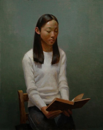 Thomas S. Buechner "Christy" 20x16 oil $3,390.