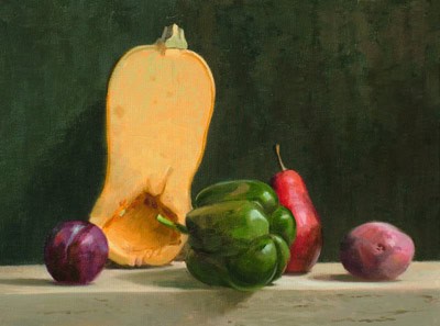 Thomas S. Buechner "Cyclops" 12x16 oil $3,000.