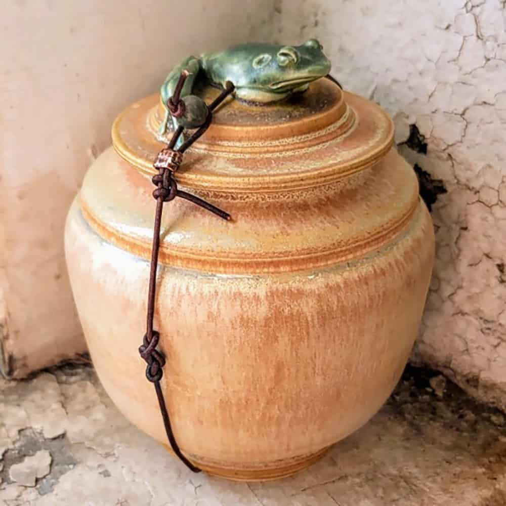 Carolyn Dilcher-Stutz Various Animal Wish Pots (Frog Shown) $95. each Inquire for available options