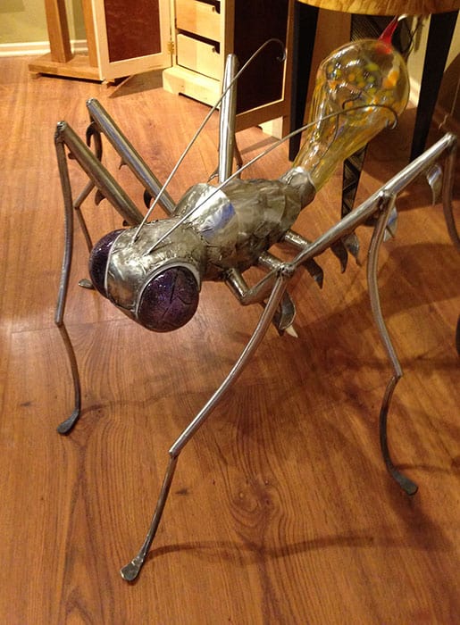James Seaman "Bug" mixed media sculpture $ Inquire