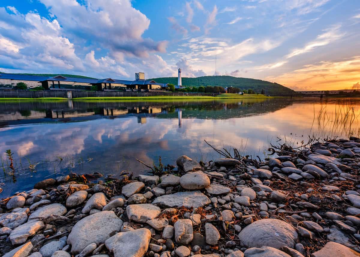Chris Walters "Corning Sunset" 5x7 photo on metal (unframed with hanging system) $100. Inquire for additional ordering options