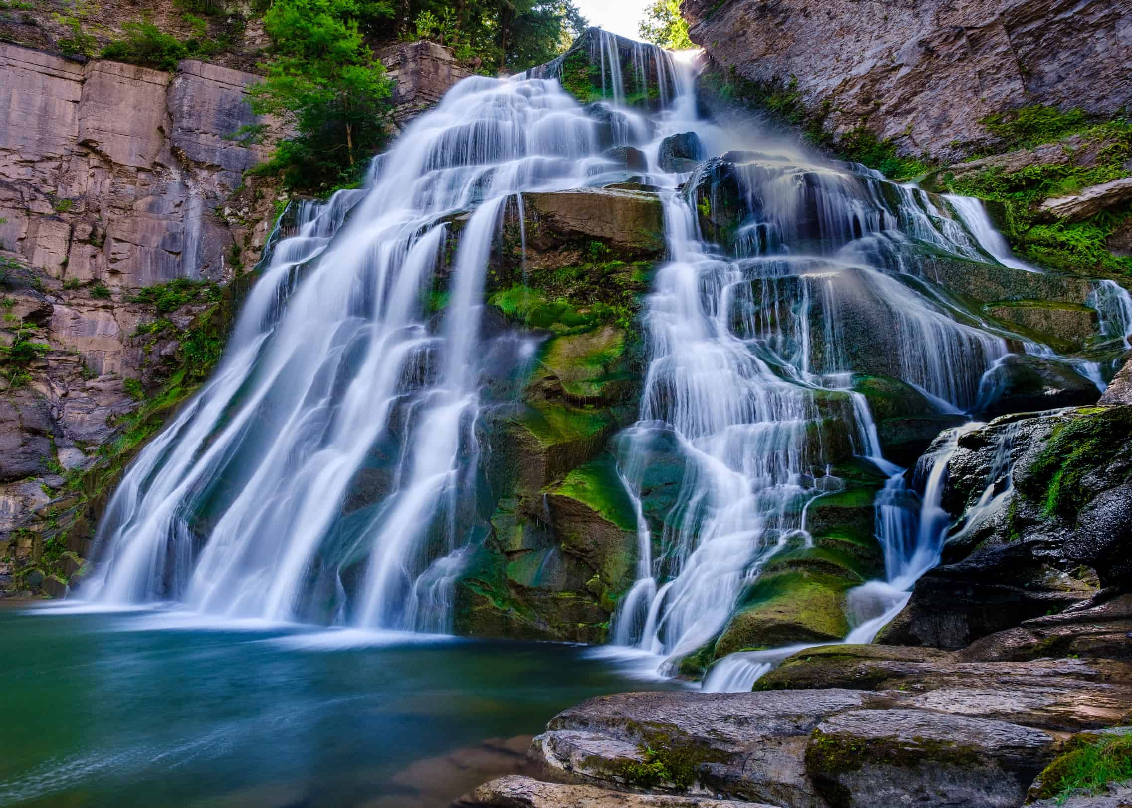 Chris Walters "Delphi Falls" 5x7 photo on Foamcore mount (unframed with hanging system) $125. Inquire for additional ordering options