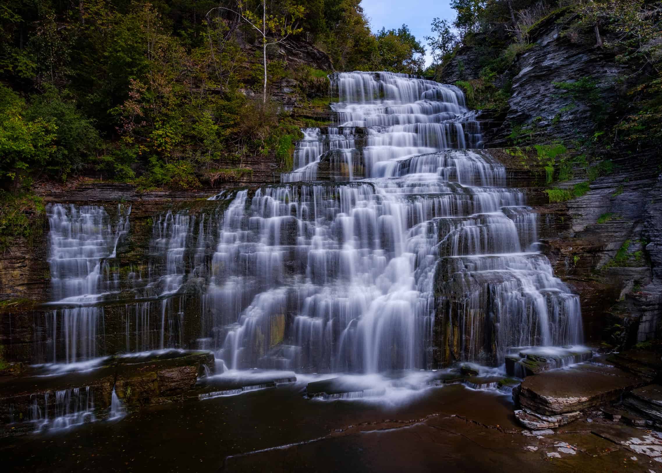 Chris Walters "Hector Falls" 5x7 photo on Foamcore mount (unframed with hanging system) $125. Inquire for additional ordering options