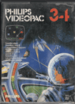 Cartridge Game Cover Philips VideoPAC - Satellite Attack
