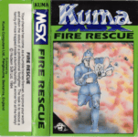 Fire Rescue MSX game from Kuma