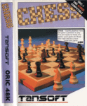 Tape Game Cover Tansoft Oric - Chess