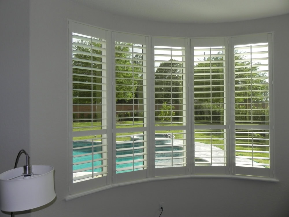 Custom 5 Panel Bay Window Shutter