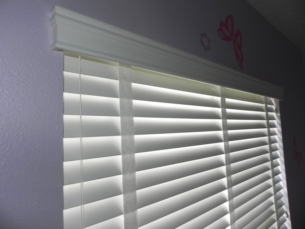 Custom Blind in a Nursery