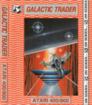 Tape Game Cover Atari 400/800/130/XE Prism Leisure - Galactic Trader