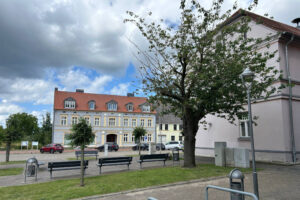 Marktplatz der Stadt Usedom
