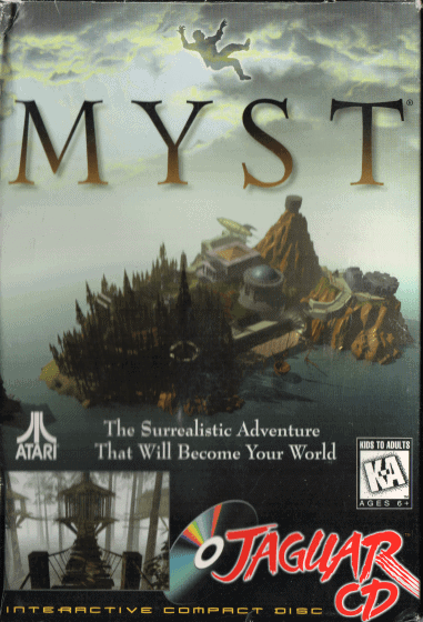 Game Cover Myst - Atari Jaguar