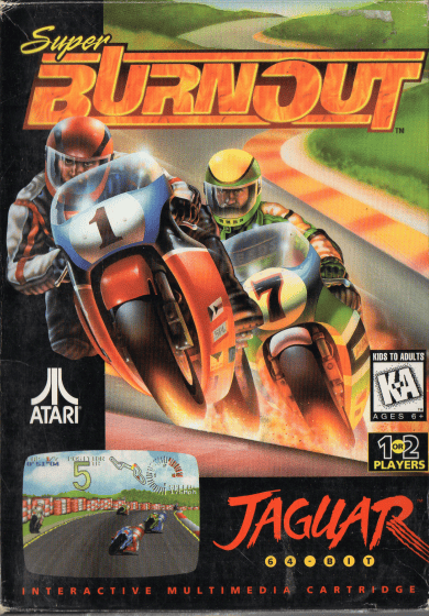 Game Cover Super Burnout - Atari Jaguar