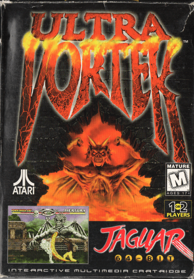 Game Cover Ultra Vortex - Atari Jaguar