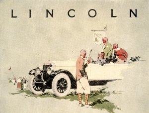 Early art of Lincoln by Sundblom