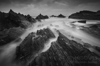 Callum hurricane at Hartland Quay - UK