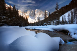 Pale di S.Martino from Val Venegia - Italy