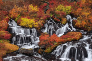 Hraunfossar waterfall - Iceland