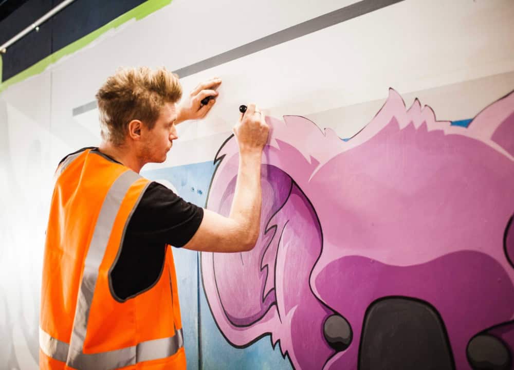 Chris Mangos for Brisbane Street Art Festival 2020 (BSAF 2020)
