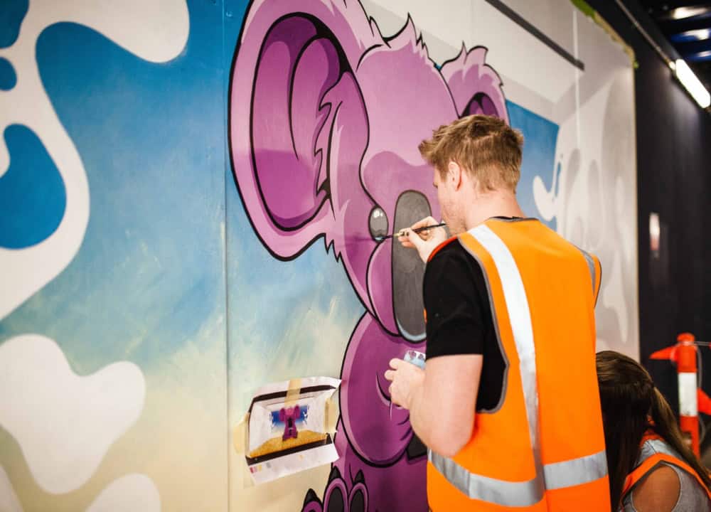 Chris Mangos for Brisbane Street Art Festival 2020 (BSAF 2020)
