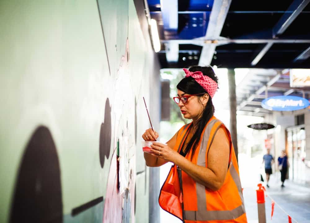 Dom O'Leary for Brisbane Street Art Festival 2020 (BSAF 2020)