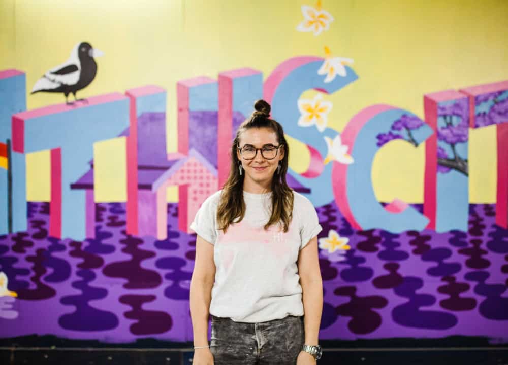 Leah Falcocchio for Brisbane Street Art Festival 2020 (BSAF 2020)