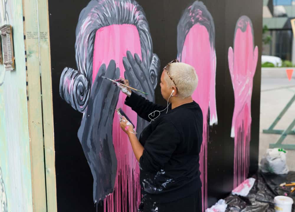 Boneta-Marie Mabo for Brisbane Street Art Festival 2019 (BSAF 2019)