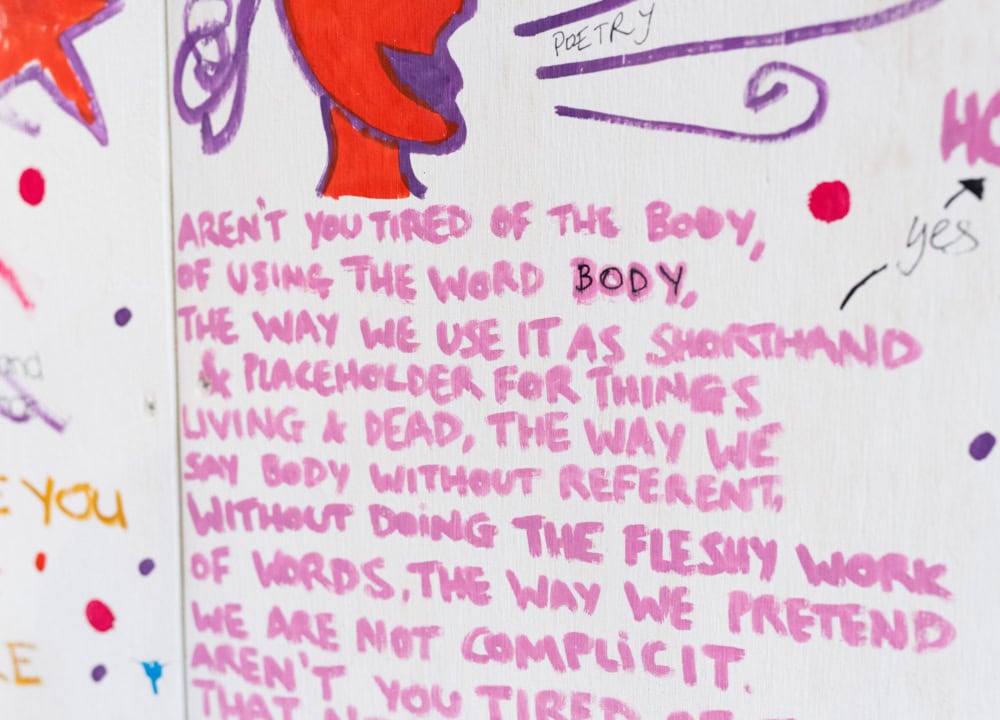 Queensland Poetry Festival for Brisbane Street Art Festival 2019 (BSAF 2019)