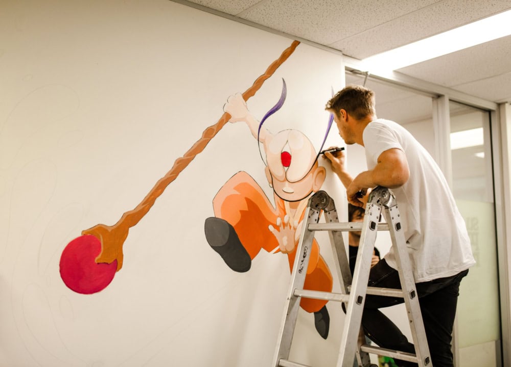 Chris Mangos for Brisbane Street Art Festival 2020 (BSAF 2020)