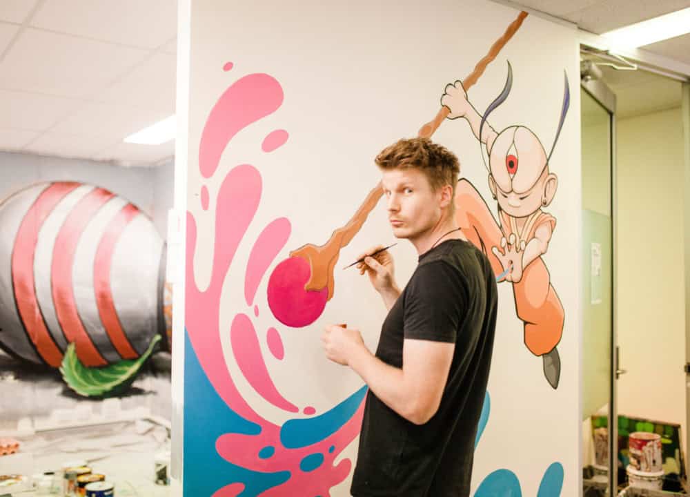 Chris Mangos for Brisbane Street Art Festival 2020 (BSAF 2020)