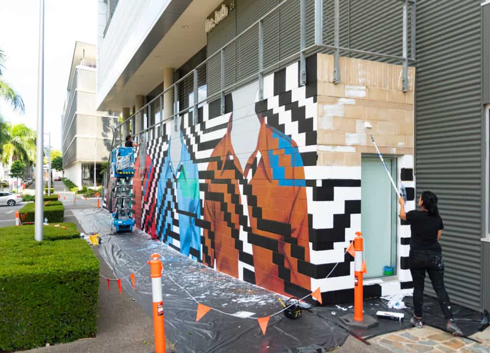 Medianeras for Brisbane Street Art Festival 2019 (BSAF 2019)