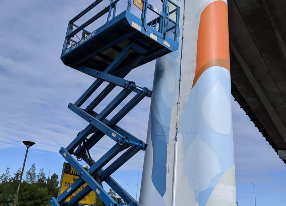 Leans for Brisbane Street Art Festival 2019 (BSAF 2019)