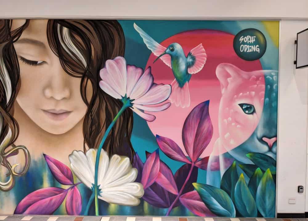 Sophi Odling for Brisbane Street Art Festival 2020 (BSAF 2020)