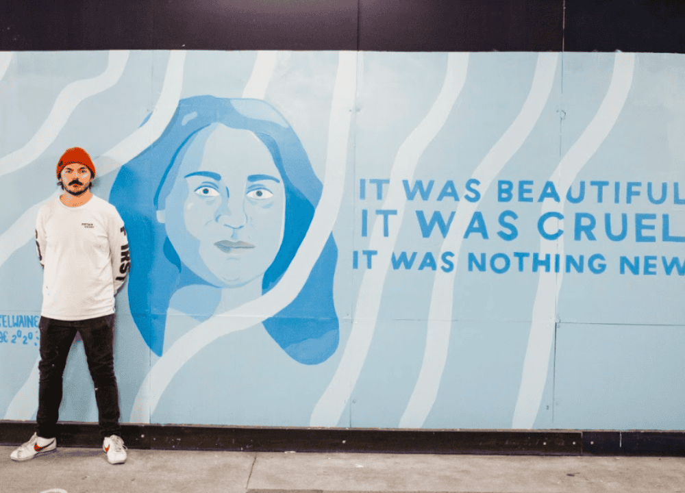 Col McElwaine for Brisbane Street Art Festival 2020 (BSAF 2020)