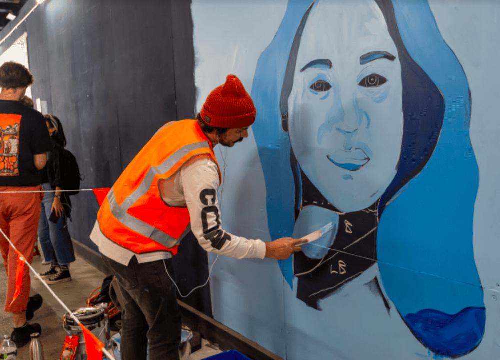Col McElwaine for Brisbane Street Art Festival 2020 (BSAF 2020)