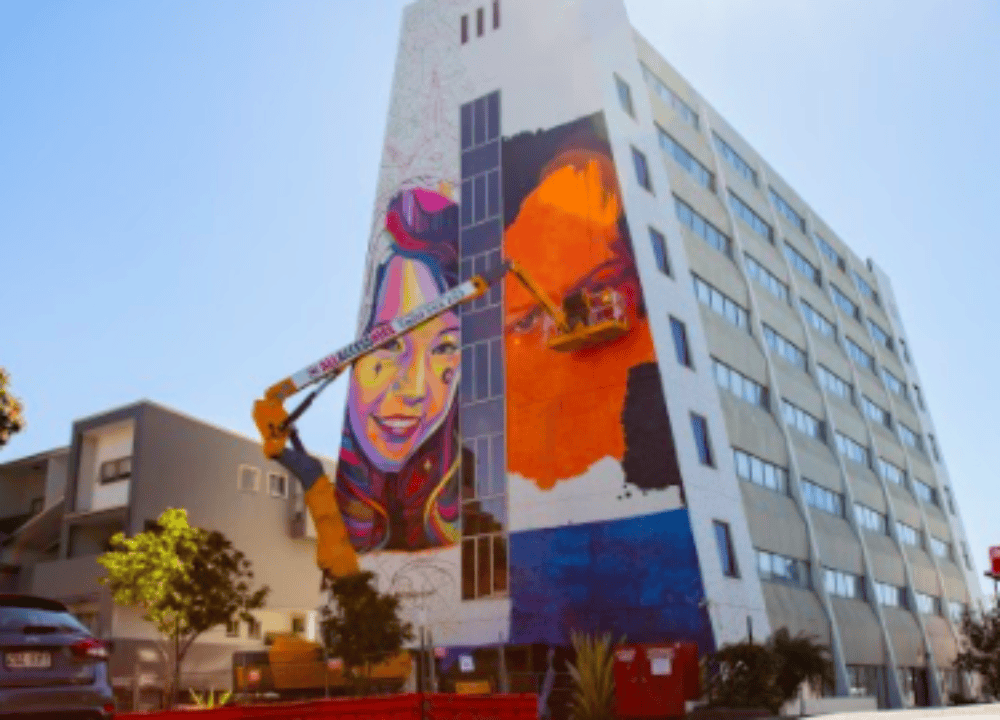 Adnate for Brisbane Street Art Festival 2019 (BSAF 2019)