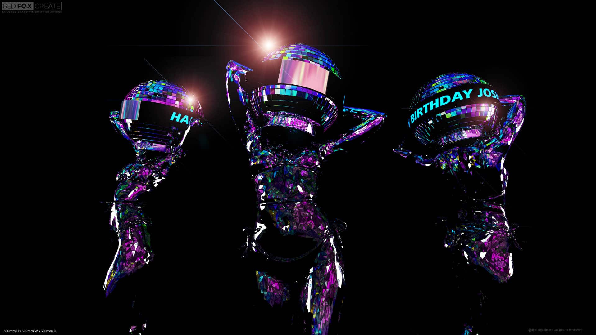 Belvedere Mirror Ball Helmet