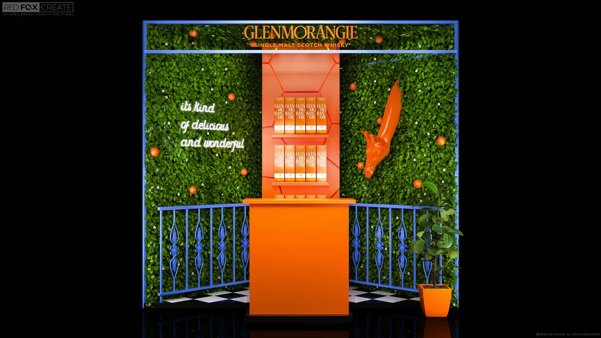 Glenmorangie Experiential Pop Up Unit